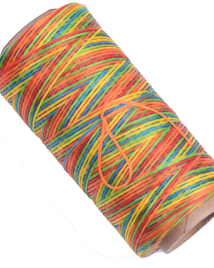 KONMAY Various Sizes and Colors of Leather Sewing Waxed Thread-Stitching Thread for Leather Craft DIY/Bookbinding/Shoe Repairing/Leather Projects/Jewelry Making